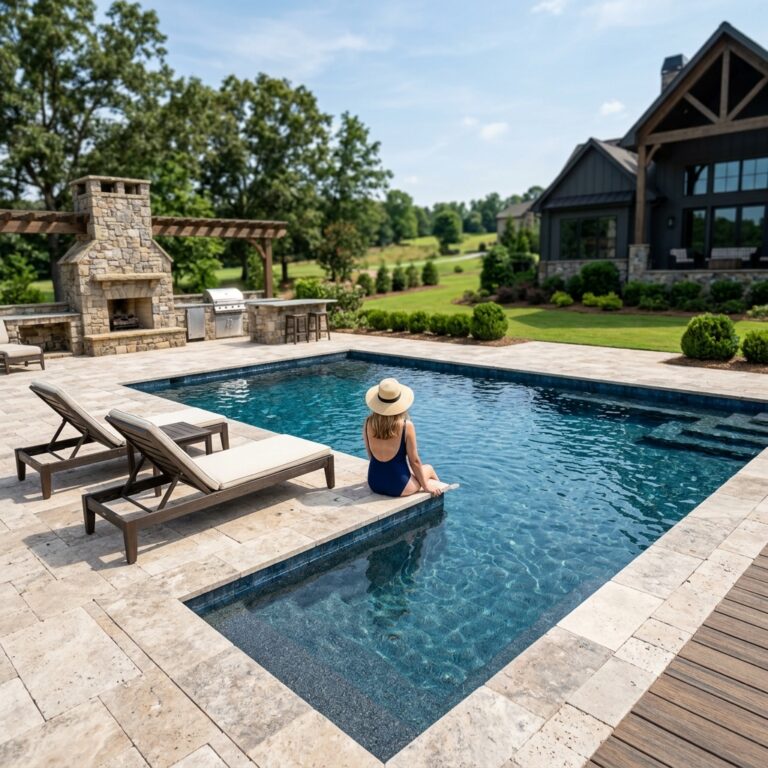 Custom Pools for The Georgia Club & Oconee County Estates