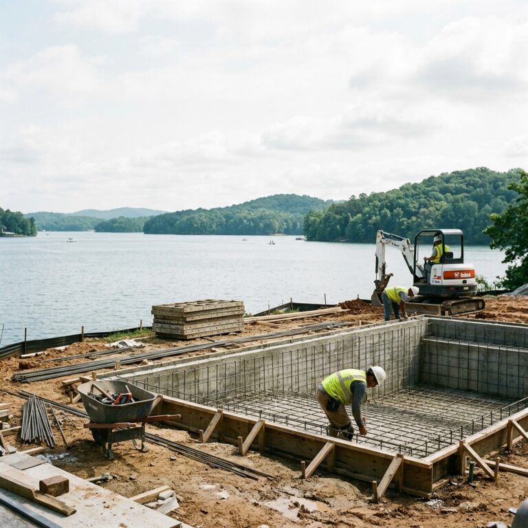 Lakefront Pool Builder on Lake Lanier: Custom Pools for Gainesville & Flowery Branch Homes