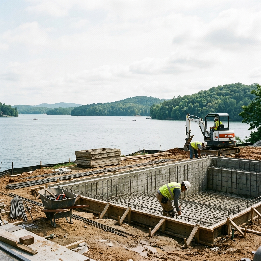 Lakefront Pool Builder on Lake Lanier: Custom Pools for Gainesville & Flowery Branch Homes