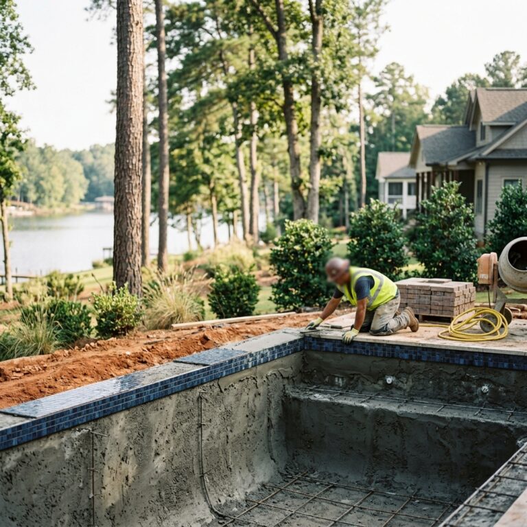 Pool Builder in Flowery Branch, GA: Custom Pools for Sterling on the Lake